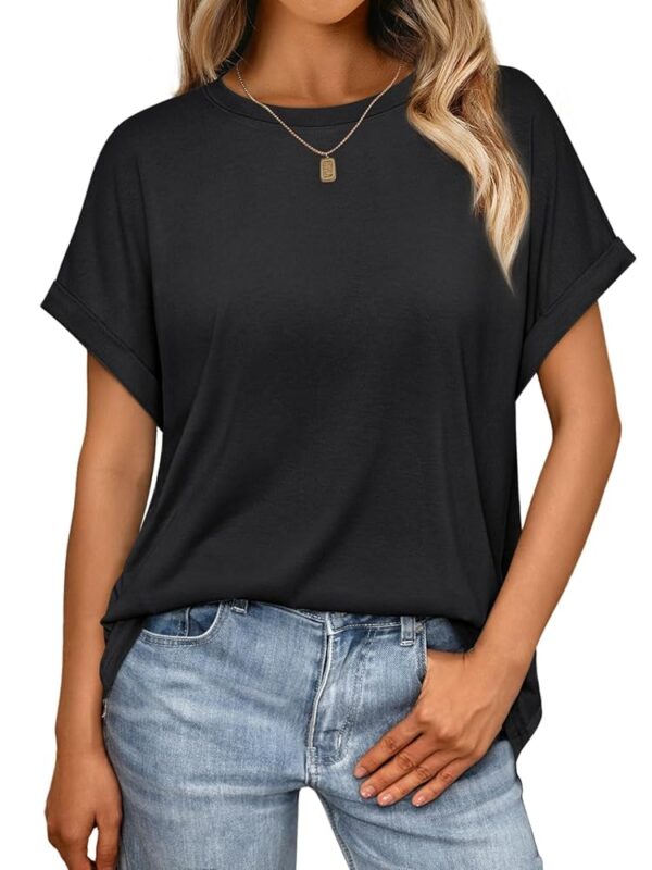 AUTOMET Womens Summer Tops Outfits Spring Casual Dressy T Shirts Workout Clothes Going Out Trendy Vacation Fashion 2025