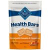 Blue Buffalo Health Bars Crunchy Dog Biscuits, Oven-Baked With Natural Ingredients, Pumpkin & Cinnamon, 16-oz Bag
